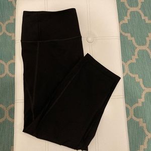 Girlfriend Collective Black High Rise Compressive Leggings